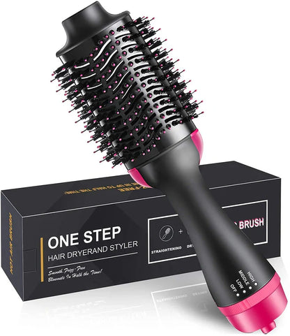 One Step Hair Dryer and Styler – Professional 1200W Hot Air Brush