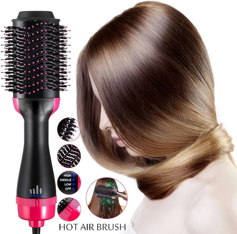 One Step Hair Dryer and Styler – Professional 1200W Hot Air Brush