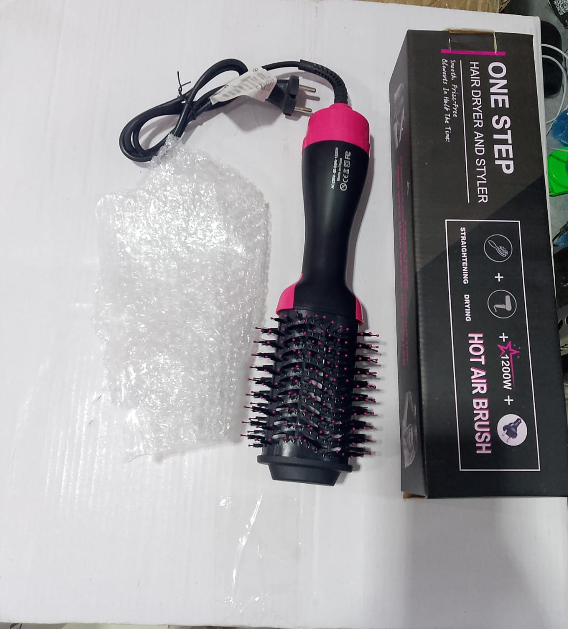 One Step Hair Dryer and Styler – Professional 1200W Hot Air Brush