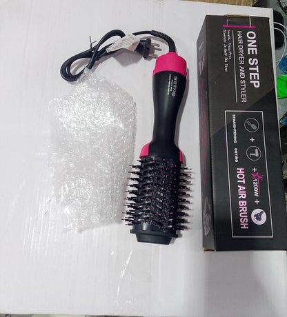 One Step Hair Dryer and Styler – Professional 1200W Hot Air Brush